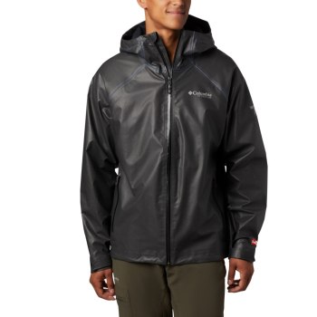 Columbia OutDry Ex Reign Big, Chamarras Negros Para Hombre | 320485-FEU